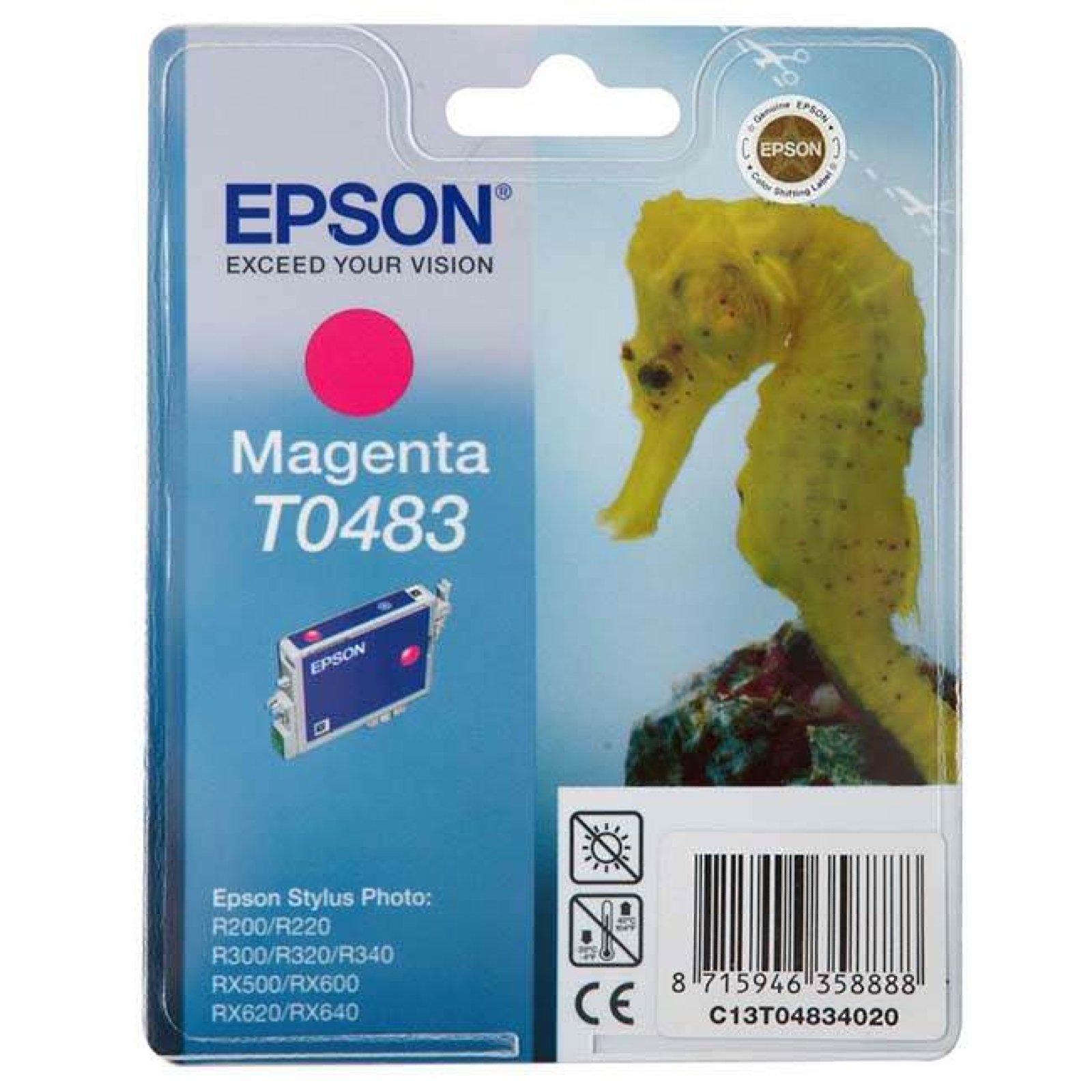 Epson St.Photo R200/300/RX500 Stylus Ink Mg. T048340 Magic