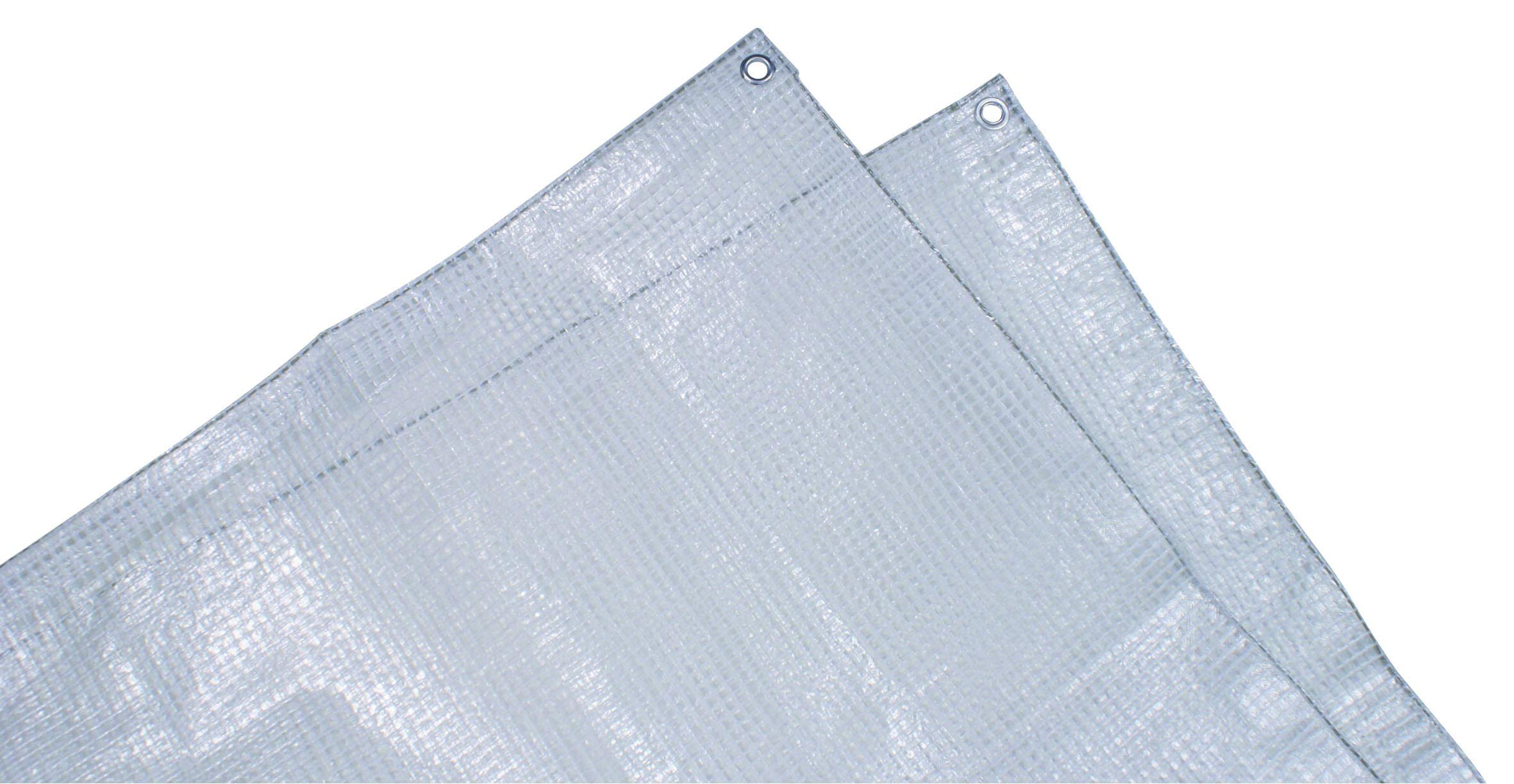 Tec Hit 884203 Heavy Duty Tarpaulin 230 g/m² 2 x 3 m Transparent.