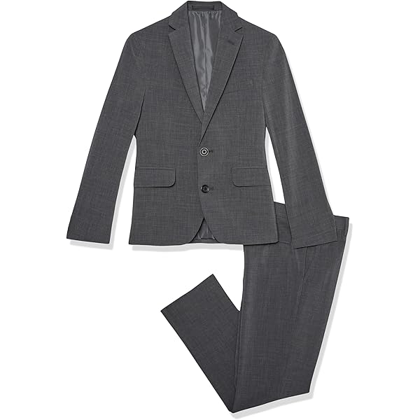 Boys Suit Isaac Mizrahi Boys St 2646 2Pc Suit Teal Chambray