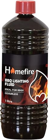 Homefire Barbecue Lighting Fluid 1L Quick Easy Grill Ignition Charcoal Fire Pit view 1