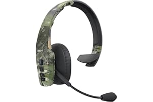 BlueParrott B450-XT Mossy Oak Obsession Edition - Noise Cancelling Bluetooth Wireless Headset, Updated Design with Industry Leading Sound & Improved Comfort, Up to 24 Hours of Talk Time, IP54-Rated
