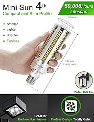 DragonLight Newest 60W Corn LED Light Bulb