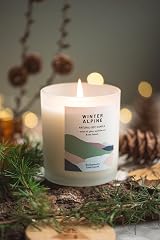 Ocoee House Luxury Scented Soy Candle 450g Loch Lomond Winter Alpine view 3