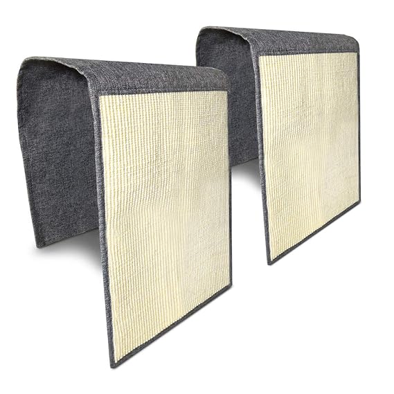 Navaris Katzen Kratzmatte Kratzschutz Sofa - Sisal Kratzteppich 130 x 45 cm für Katze - Couch Katzenkratzmatte - auch für Hun
