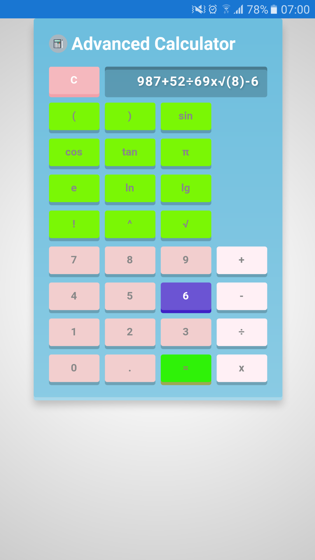 Advanced Calculator:Amazon.com:Appstore for Android