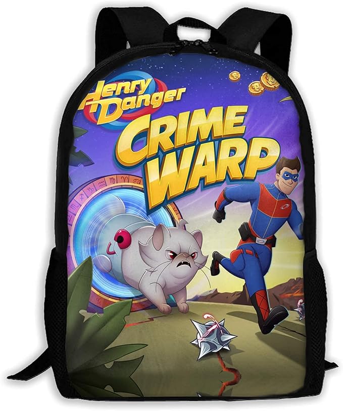 VJSDIUD Henry Danger Backpack 3D Prints Casual Daypacks Lightweight