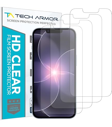 Pellicola Protettiva JETech Per IPhone 16e 2025 E IPhone 13/13 Pro 6.1'' - Vetro Temperato