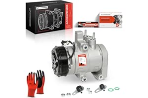 A-Premium Air Conditioner AC Compressor with Clutch Compatible with Ford F-150 5.0L 2011-2014, Lobo 5.0L 2011-2014, DKS20 Sty
