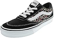 Vans Brooklyn Girls' Trainers, Suede Canvas Black