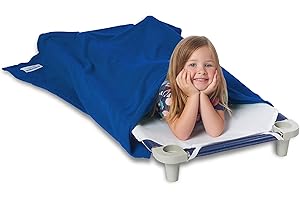 ROLLEE POLLEE Northwest Blue Sleeping Bag for Kids - Super Soft Anti-Pill Fleece Blanket, Single - Cozy Nap Time Solution for Children, 36" x 48"