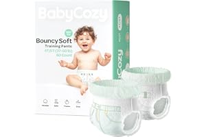 Babycozy Training Pants, BouncySoft Toddler Disposable Toilet Training Pants, Unisex Baby Training Underwear, Hypoallergenic for Sensitive Skin Leak-Proof Potty Training Pants, 4T-5T