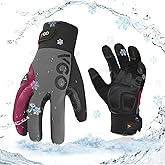 Vgo... -20℃/-4°F Winter Work Gloves for Women, Cold Weather Waterproof Work Gloves(SL8777FW-FM)