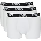 Emporio Armani Men's 3 Pack Bold Monogram Quadshorts
