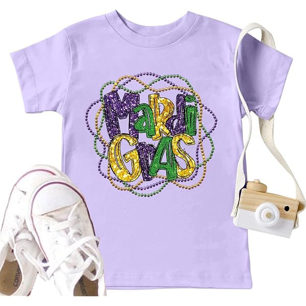 Iron On Mardi Gras Shirt PDF Fat Tuesday Iron On Transfer