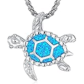 LOOVE S925 Sterling Silver Animal Necklace for Women Cardinal Turtle Animal Jewelry Gifts