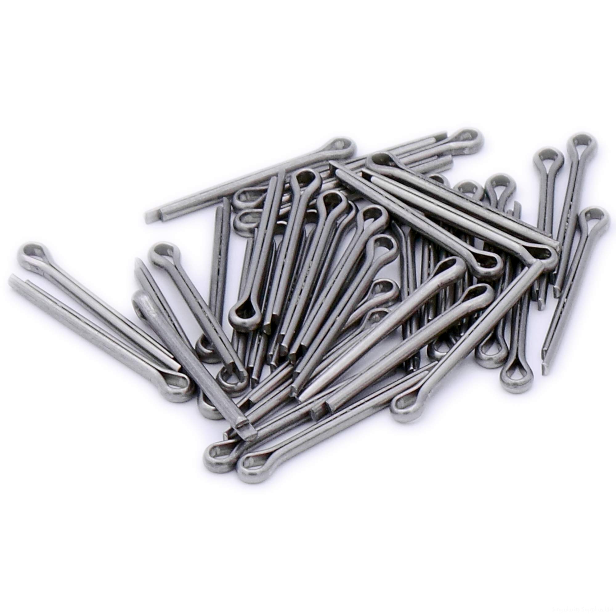 M2.5 (2.5mm x 40mm) Split Cotter Pin - Stainless Steel (A2) (Pack of 40)