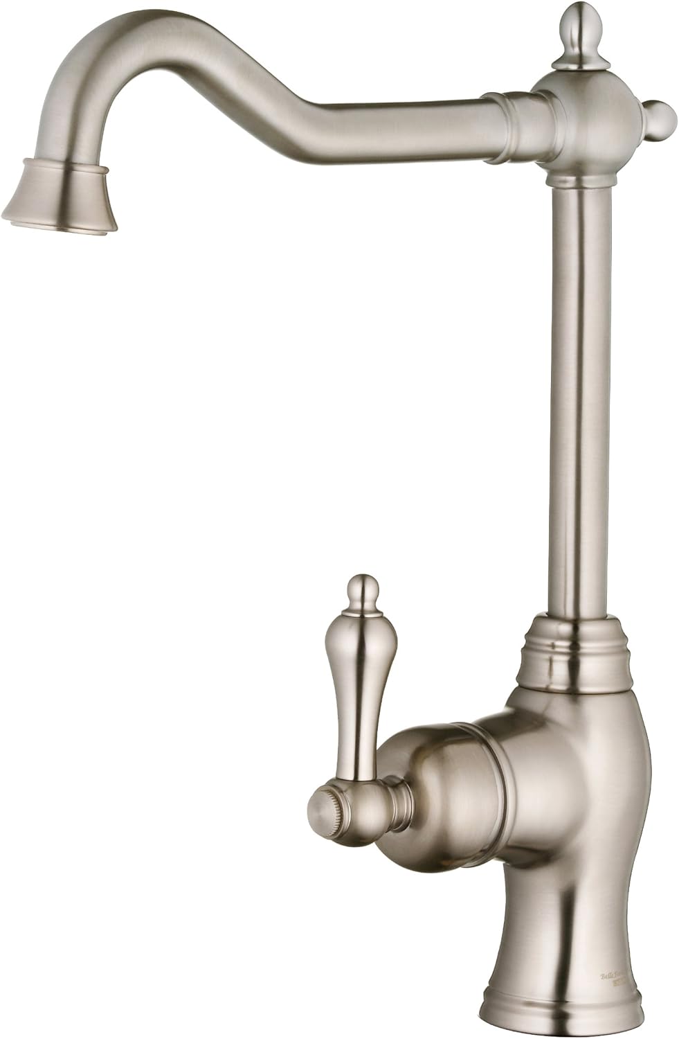 Belle Foret BFN23001SS Bar Sink Faucet, Stainless Steel Bridge