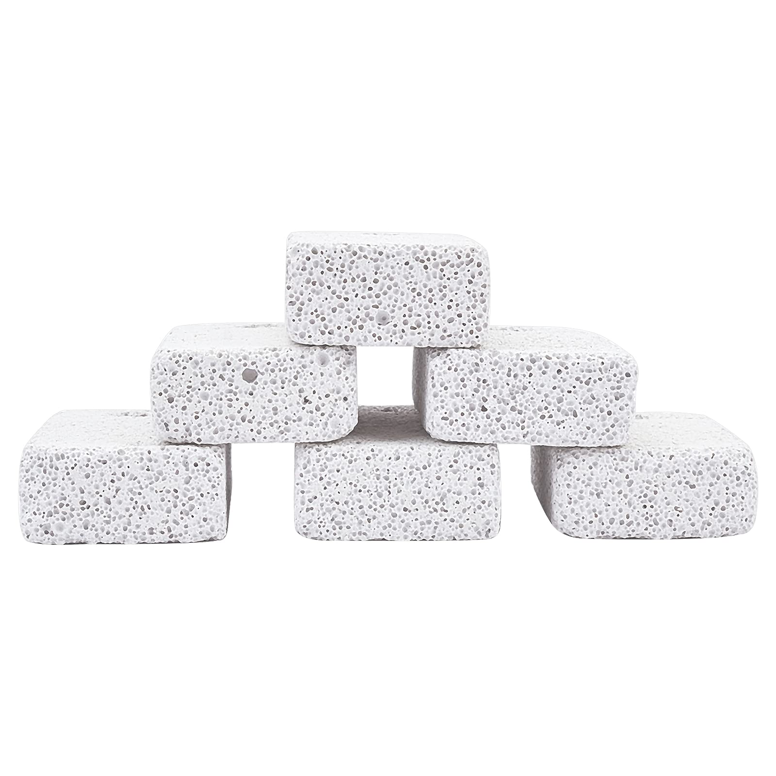 AHANDMAKER Pet Chewing Molar Block, 12pcs Rectangle Lava Block Chew ，molar Teeth Mineral Stone, Chinchilla Teeth Grinding Molar Lava Block Stone