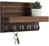 Lwenki Key Holder for Wall, Decorative Key and Mail