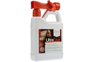 UltraCruz Equine Foaming Horse Shampoo with Travel Applicator, 32 oz