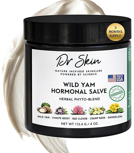 Amazon.com: Dr. Skin Men's Organic Wild Yam Cream for Hormone