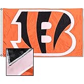 Cincinnati Bengals Embroidered Nylon Flag