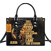 Sistabag Personalized Leather Handbag For African American - Christmas Gifts For Women For Black Women