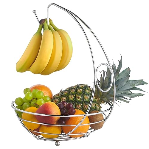 Chefarone fruit bowl 30 cm 2tier fruit basket for more space on the
