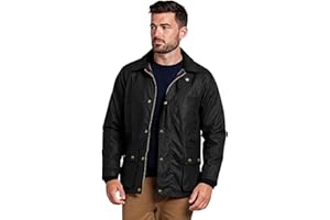 Game Barker Antique Wax Jacket Black