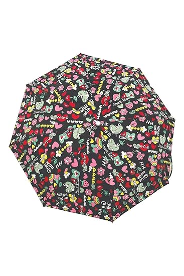 Nylon Multicolour Foldable Umbrella (bam04)