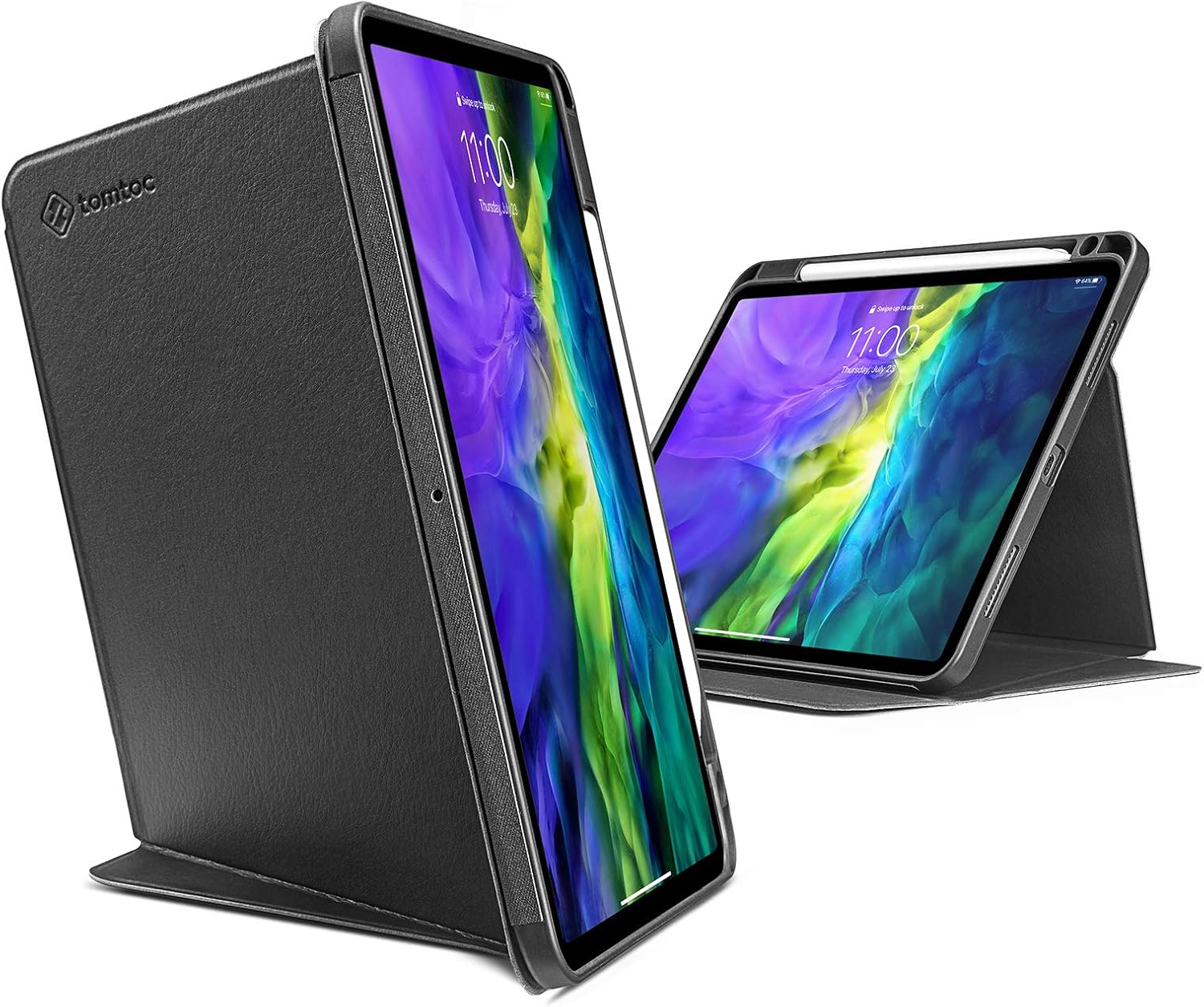 tomtoc Case for 11 Inch iPad Pro(1st/2nd Gen) 2020, Trifold Vertical