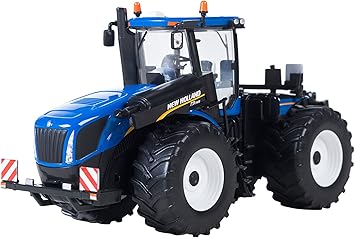 tractor azul juguete