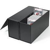 tutata PSA Graded Card Storage Box, PSA Graded Card Storage Holder Container Trading cards Boxes - 2 Pack