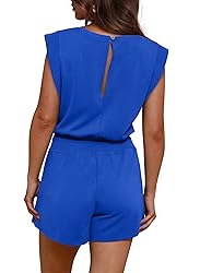 OFEEFAN Summer Outfits for Womens Rompers Beach