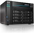 Asustor Lockerstor 8 AS6508T 8 Bay NAS - Network Storage Enclosure, Quad Core 2.1GHz CPU, 8GB RAM DDR4, M.2 NVMe SSD
