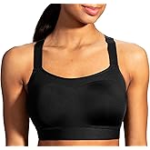 Brooks Dare Racerback Women’s Run Bra for High Impact Running, Workouts and Sports with Maximum Support
