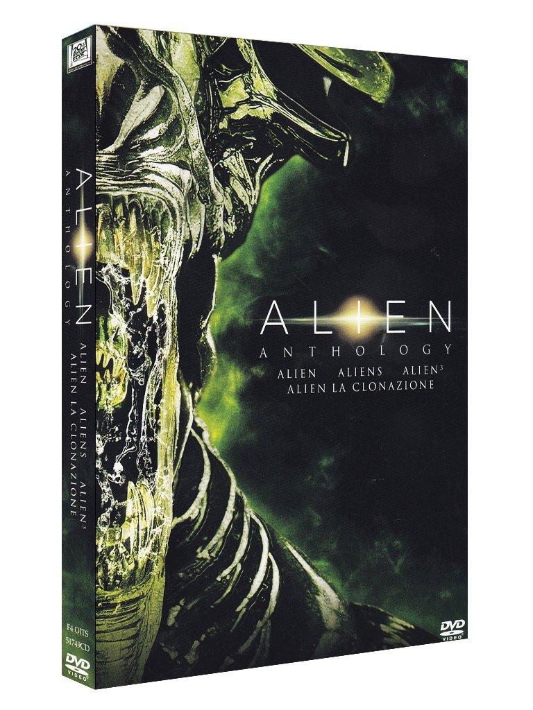 alien quadrilogy (4 dvd) box set dvd Italian Import ian