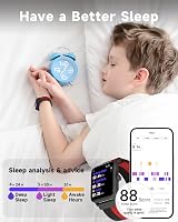 Brave Kids Smart Watch Fitness Tracker 1.5 in HD Touch 5ATM view 5