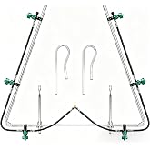 6-Nozzle Foldable Boom Sprayer with 2 Heavy-Duty Hooks&ndash; 122" Coverage for ATV/UTV, Adjustable Spray Patterns, Easy-Transport Folding Design