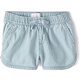 The Children's Place Girls Denim Pull on Shorts