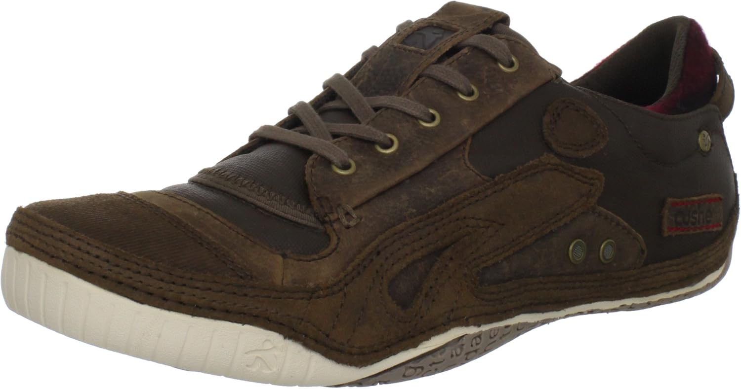 Amazon Cushe Men s Boutique Lace Up Brown Red 42 EU 9 M US