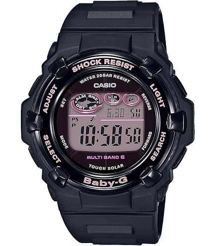 Amazon.com: Casio Watch Baby-G Bebiji Jimizu Solar Radio MSG-W100