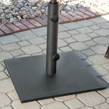 Amazon Com Treasure Garden Steel Umbrella Base 70 Lbs Patio Umbrella Bases Garden Outdoor
