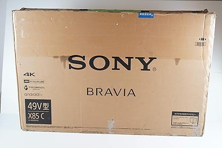 Amazon ソニー 49v型 液晶 テレビ ブラビア Kj 49x8500c 4k Android Tv 外付けhdd録画外付けhdd裏番組録画 15年モデル テレビ 通販