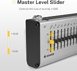 Donner EQ Pedal 10 Band Graphic Equalizer True Bypass for Guitar Bass view 3