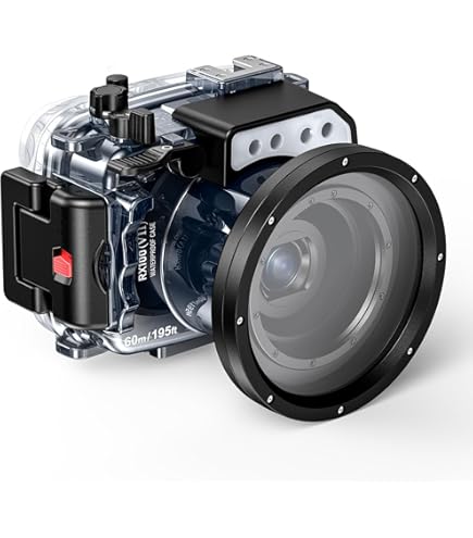Amazon.com : Sony MPK-URX100A Underwater Housing - Black : Electronics