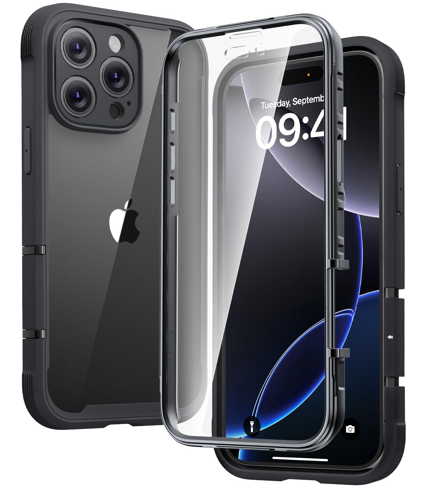 Diaclara Designed for iPhone 16 Pro Max Case, Full