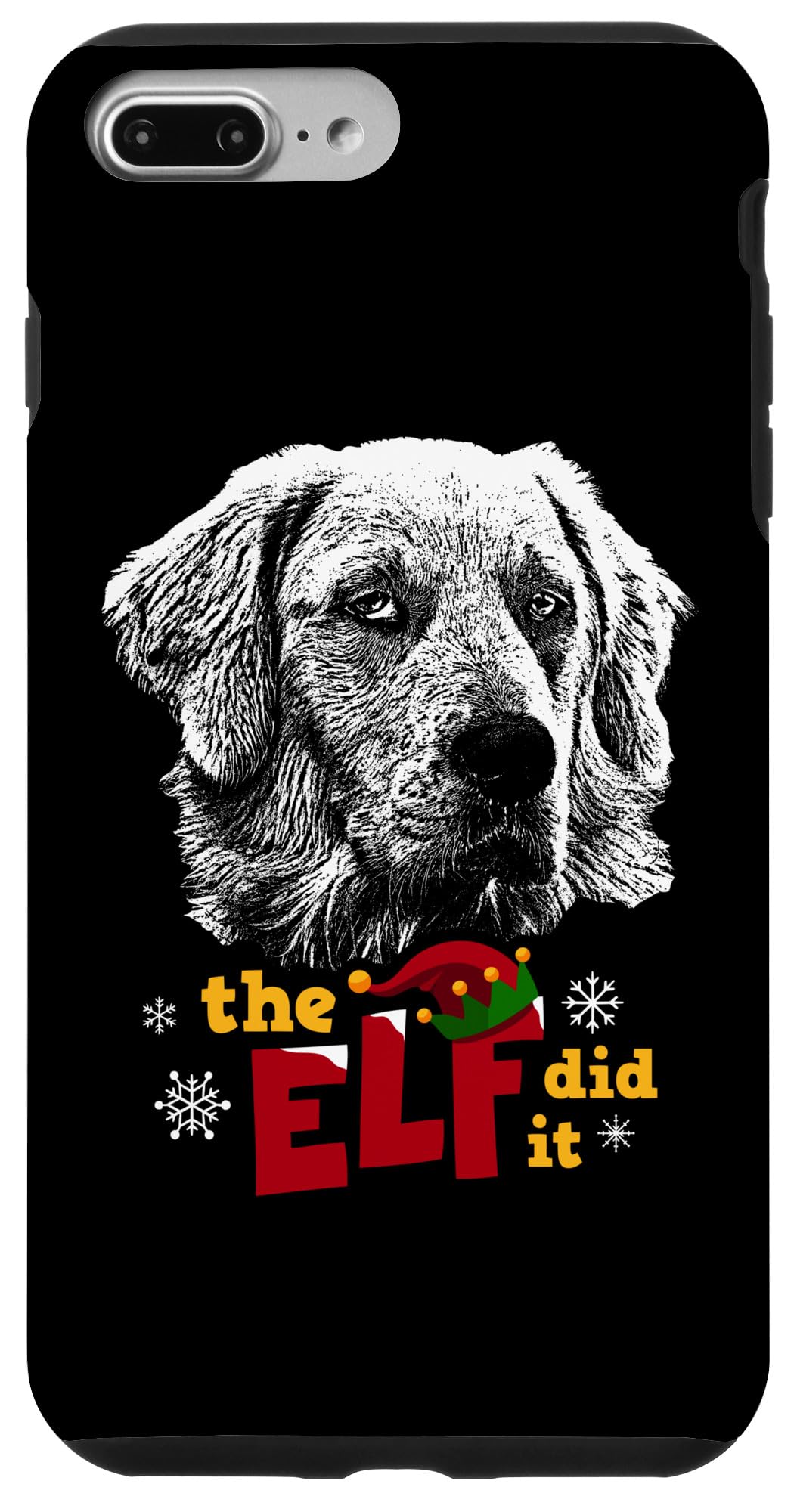 iPhone 7 Plus/8 Plus Elf Did it Funny Kuvasz Christmas Case
