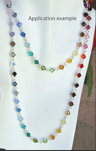 50pcs Authentic Swarovski Crystals 5328 Xilion 8mm inch