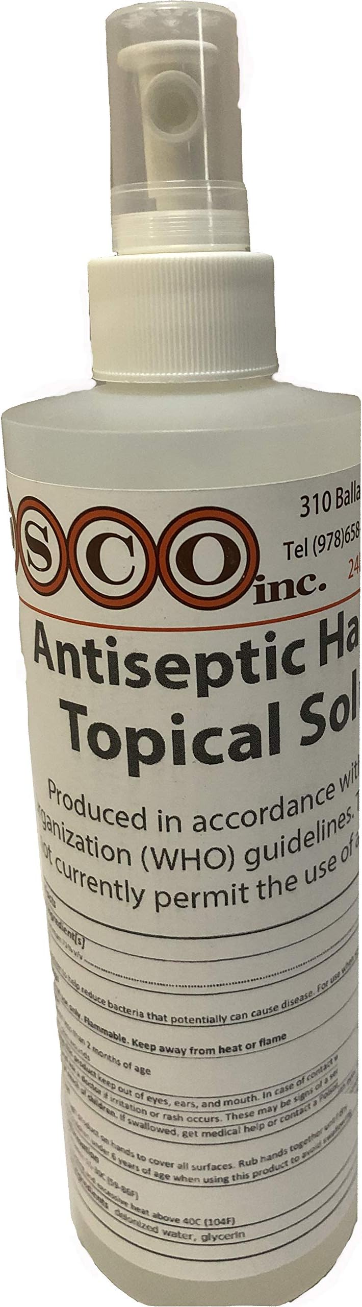 POSCO Antiseptic Hand Rub Solution - 1 pint w/spray cap